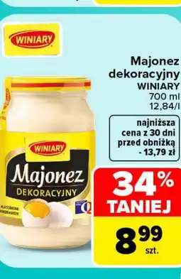 Carrefour Majonez Winiary oferta