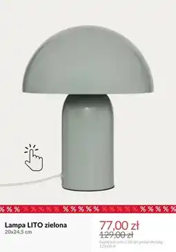 Homla Lampa Lito zielona 20x24,5 cm oferta