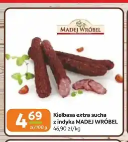 Gama Kiełbasa extra sucha z indyka Madej Wróbel oferta