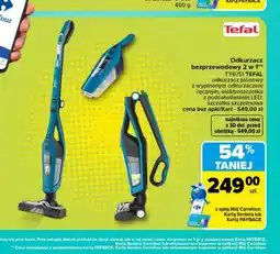 Carrefour Odkurzacz bezprzewodowy Tefal oferta