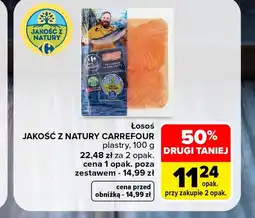 Carrefour Łosoś Jakość z natury oferta