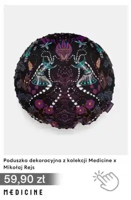 Poduszka dekoracyjna z kolekcji Medicine x Mikołaj Rejs