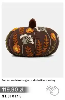 Medicine Poduszka dekoracyjna z dodatkiem wełny Medicine oferta