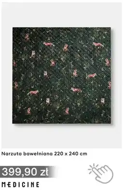 Medicine Narzuta bawełniana 220x240 cm Medicine oferta