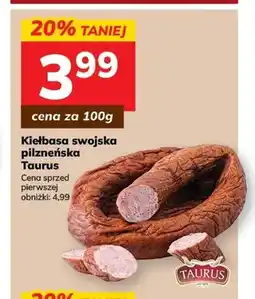 Hitpol Kiełbasa swojska pilzneńska Taurus oferta