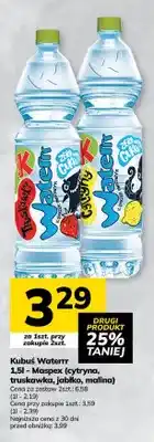 Hitpol Napój Kubuś Waterrr truskawka oferta