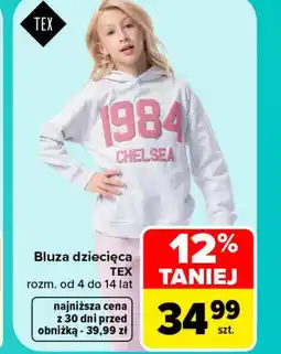 Carrefour Bluza dziecięca TEX oferta