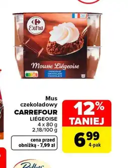 Carrefour Mus czekoladowy Carrefour oferta