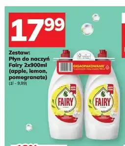 Hitpol Płyn do naczyń Fairy lemon 2-pak oferta
