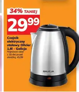 Hitpol Czajnik elektryczny stalowy Olivier 1,8 l Galicja oferta