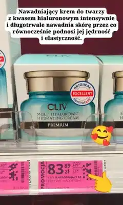Hebe Krem nawadniający do twarzy CLIV Multi Hyaluronic oferta