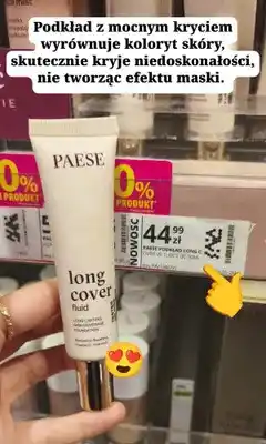 Hebe Podkład Paese Long Cover Fluid oferta