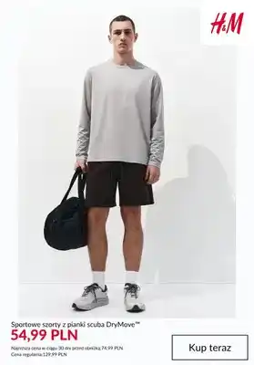 Sportowe szorty z pianki scuba DryMove H & M