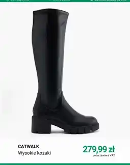 Deichmann Wysokie kozaki Catwalk oferta