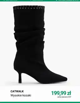 Deichmann Wysokie kozaki Catwalk oferta