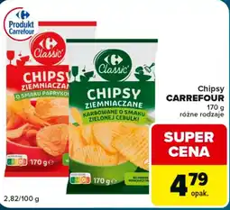 Globi Chipsy Carrefour oferta