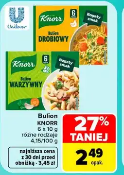 Carrefour Market Bulion warzywny Knorr oferta