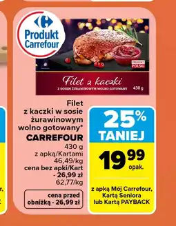 Carrefour Market Filet z kaczki Carrefour oferta