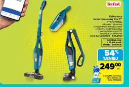 Carrefour Market Odkurzacz bezprzewodowy Tefal oferta