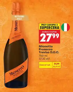 Biedronka Prosecco Mionetto oferta