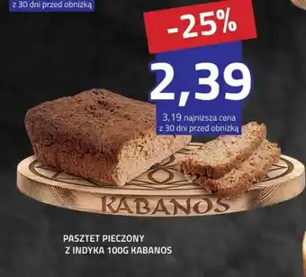 Pasztet Pieczony z Indyka Kabanos