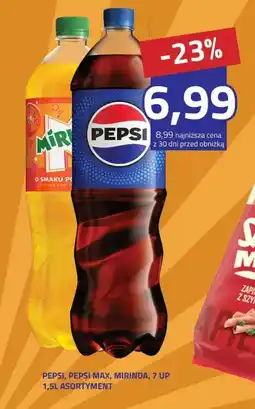 Hildebrandt Pepsi, Pepsi Max, Mirinda, 7 Up oferta