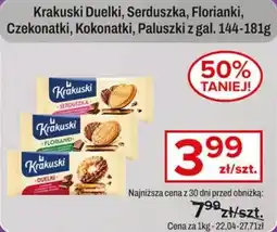 Vobiano Krakuski Duelki, Serduszka, Florianki, Czekonatki, Kokonatki, Paluszki z gal. oferta
