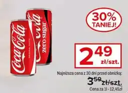 Vobiano Coca-Cola zero sugar oferta