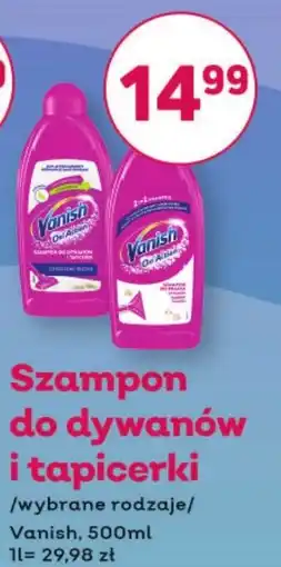 Bliski Szampon do dywanów i tapicerki Vanish oferta