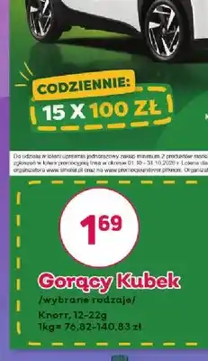 Bliski Gorący Kubek Knorr oferta