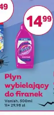 Bliski Płyn wybielający do firanek Vanish oferta