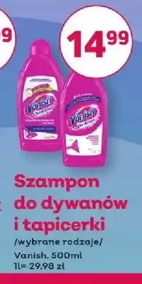 Bliski Szampon do dywanów i tapicerki Vanish oferta