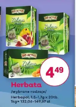 Bliski Herbata Big-Active oferta