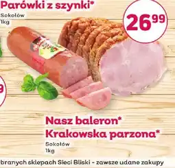 Bliski Nasz baleron Sokołów oferta