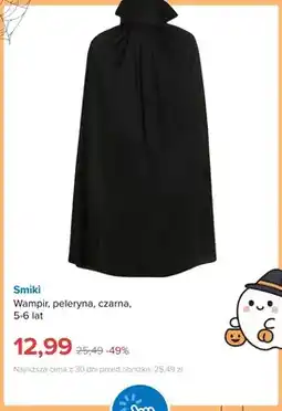 Smyk Peleryna wampir czarna 5-6 lat Smiki oferta