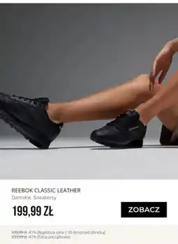 Sizeer Sneakersy damskie Reebok Classic Leather oferta