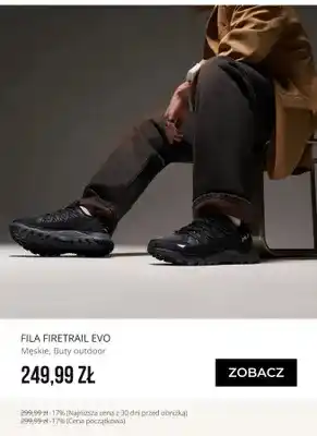 Buty outdoor męskie Fila Firetrail Evo