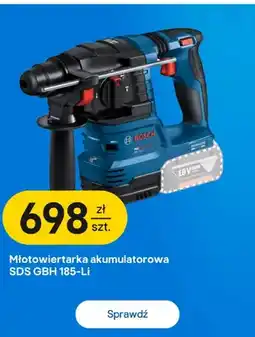 Castorama Młotowiertarka akumulatorowa SDS Gbh 185-Li Bosch oferta