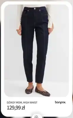 BonPrix Dżinsy mom high waist Bonprix oferta
