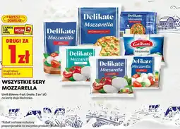 Biedronka Wszystkie sery Mozzarella oferta