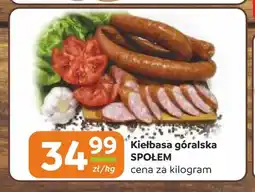 Społem Częstochowa Kiełbasa góralska Społem oferta