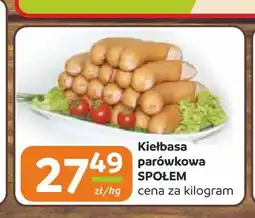Społem Częstochowa Kiełbasa parówkowa Społem oferta