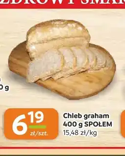 Społem Częstochowa Chleb graham 400 g Społem oferta