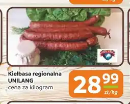 Społem Częstochowa Kiełbasa regionalna Unilang oferta