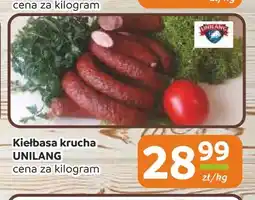 Społem Częstochowa Kiełbasa krucha Unilang oferta
