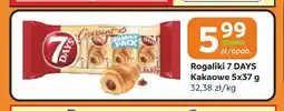 Społem Częstochowa Rogaliki kakaowe 5-pak 7 Days oferta