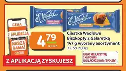 Społem Częstochowa Ciastka Wedlowe biszkopty z galaretką E.Wedel oferta