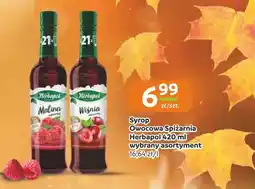 Społem Częstochowa Syrop Owocowa Spiżarnia malina Herbapol oferta