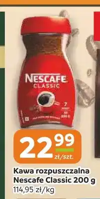 Społem Częstochowa Kawa rozpuszczalna Nescafe Classic oferta