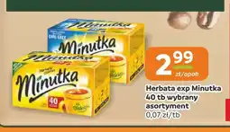 Społem Częstochowa Herbata ekspresowa Minutka oferta